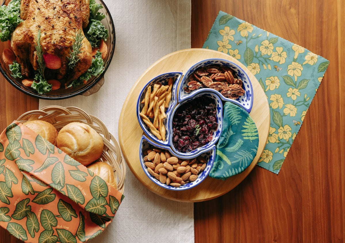 Beeswax Food Wrap Bulk Gift Packs - Ten Pack of 3-Packs