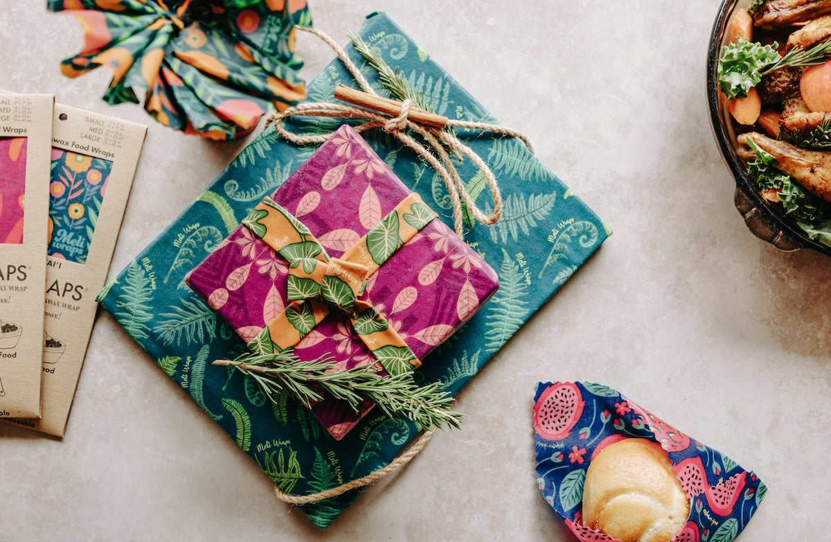 Beeswax Food Wrap Bulk Gift Packs - Ten Pack of 3-Packs