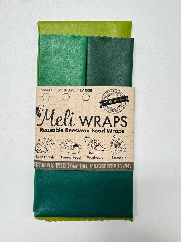 Beeswax Wrap Variety Pack - Fruit Print - Meli Wraps