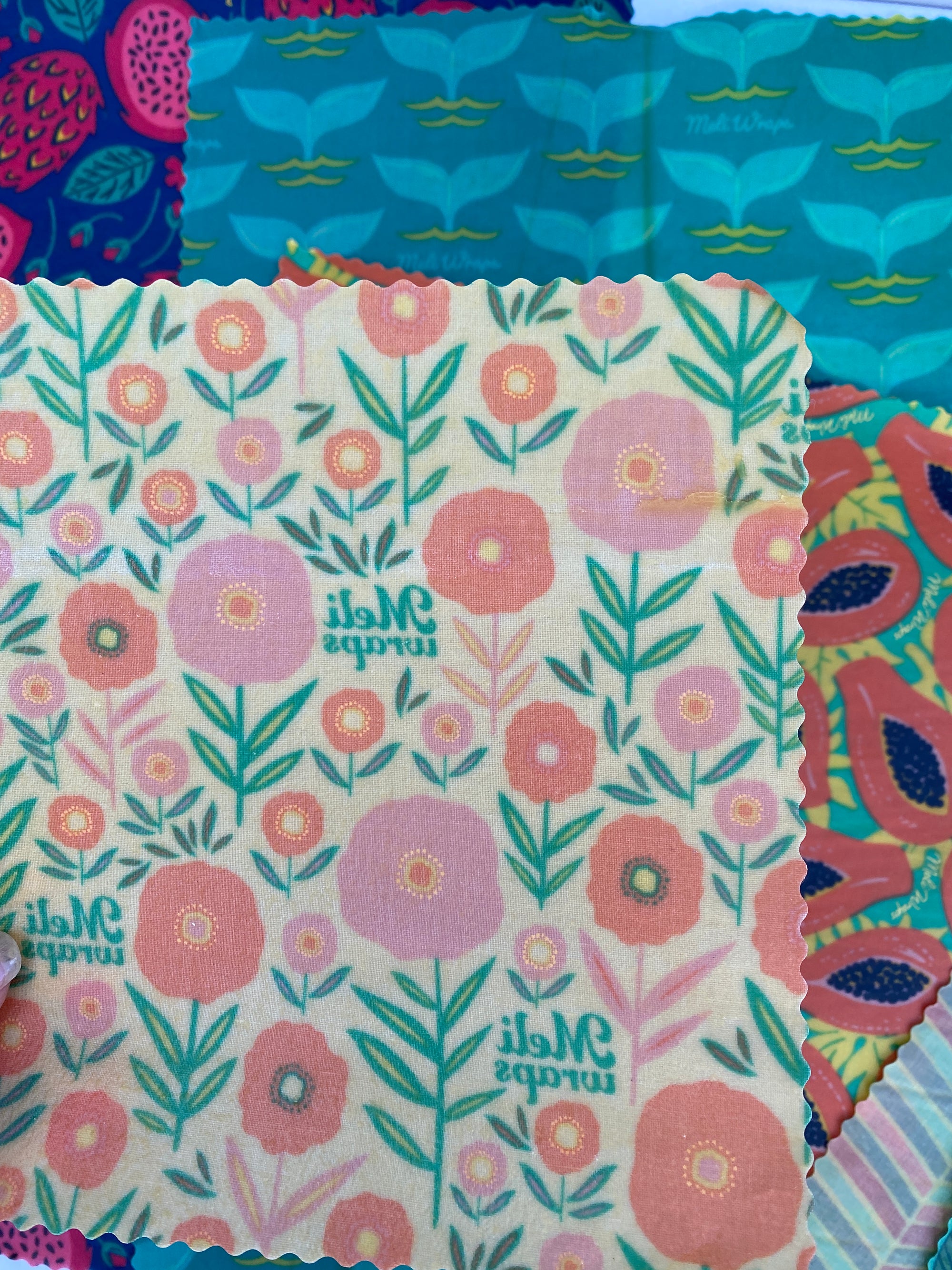 Mystery Prints "Ugly Duckling" Wraps -  Pack of 12 single small Factory Seconds