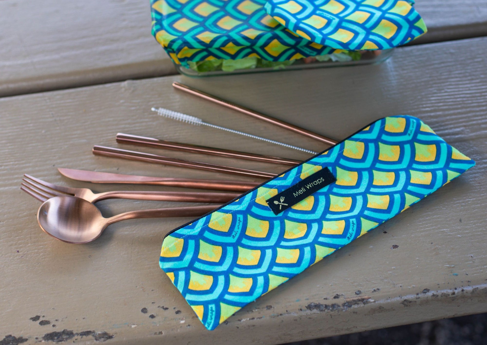 Meli Wraps Reusable Cutlery Set- Scales