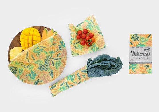 Beeswax Food Wrap - Reef Print